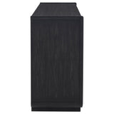 Leandro 2-drawer Dining Sideboard Server Burnished Black - 115395
