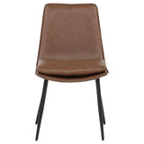 Ortega Upholstered Dining Side Chair Coffee (Set of 2) - 115472