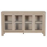 Solano Sliding Door Dining Sideboard Server Weathered Mango - 115505