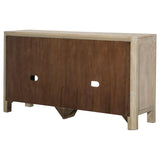 Solano Sliding Door Dining Sideboard Server Weathered Mango - 115505