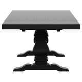 Florence 9-piece 126-inch Extension Dining Table Set Grey - 115531-S9G