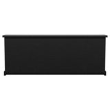 Florence 4-door Dining Sideboard Buffet Distressed Black - 115535