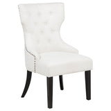 Baney Fabric Upholstered Dining Side Chair Beige and Black - 115572