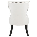 Baney Fabric Upholstered Dining Side Chair Beige and Black - 115572