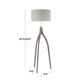 Wishbone - Contemporary Floor Lamp