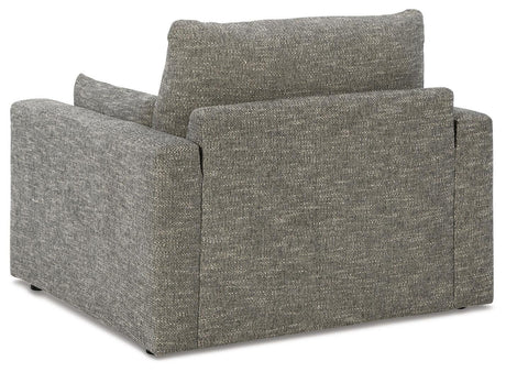 Dramatic Sofa, Loveseat, Oversized Chair and Ottoman - 11702U3