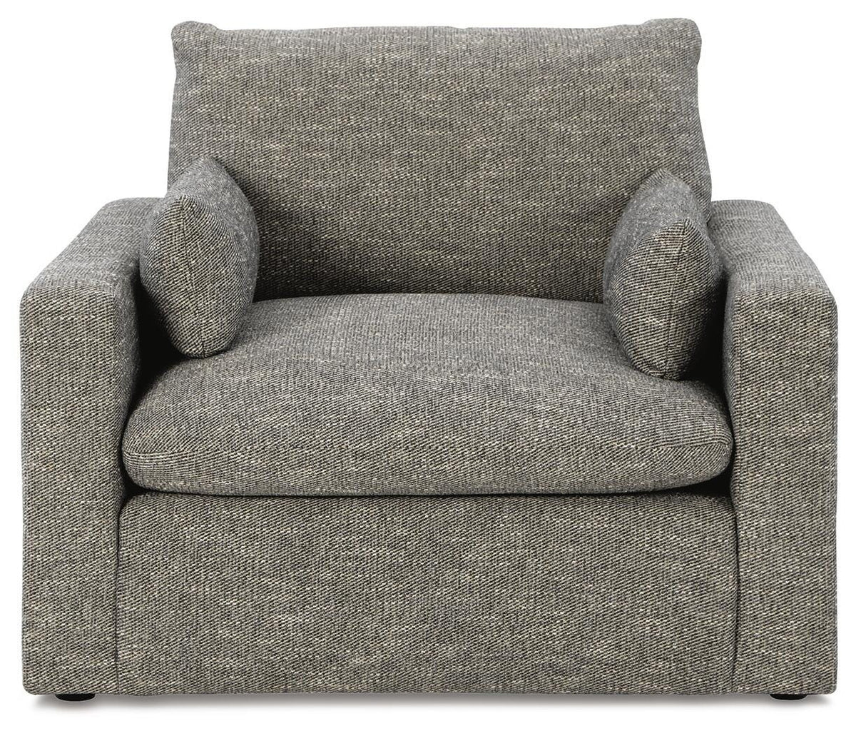 Dramatic Sofa, Loveseat, Oversized Chair and Ottoman - 11702U3