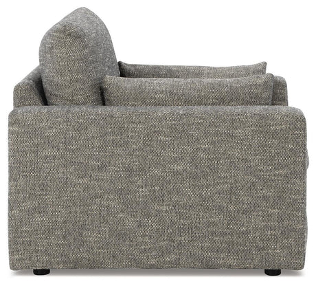 Dramatic Oversized Chair and Ottoman - 11702U2