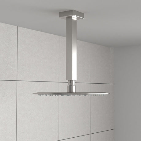 Premium 8" Ceiling Mounted Shower Arm With Flange