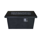 Propane / Natural Gas Outdoor Fire Pit Table - Charcoal