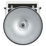 Palomar Adjustable Height Bar Stool White and Chrome - 121097