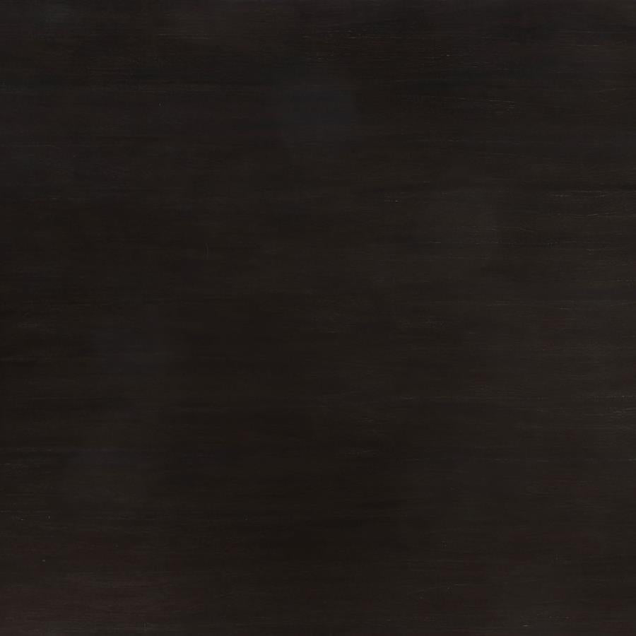 Phelps 123-inch Extension Leaf Dining Table Distressed Noir - 121231