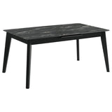 Crestmont 7-piece Extension Leaf Dining Table Set Black - 121251-S7