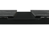 Crestmont 7-piece Extension Leaf Dining Table Set Black - 121251-S7