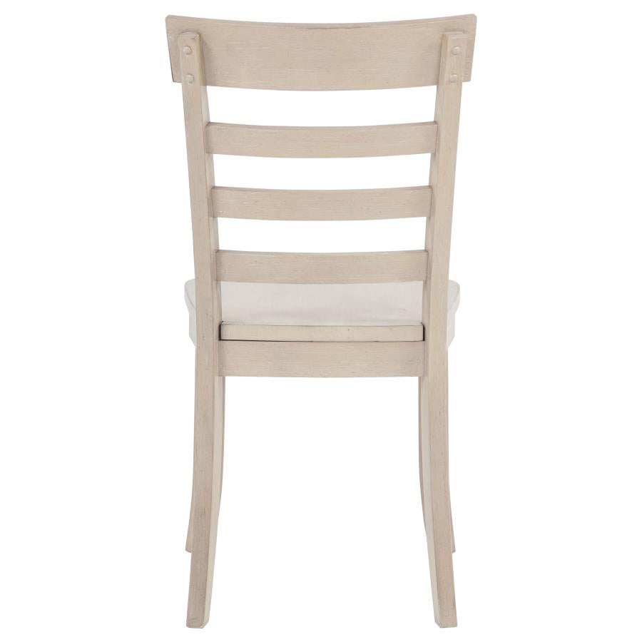 Orrison Ladder Back Dining Side Chair Linen (Set of 2) - 121262