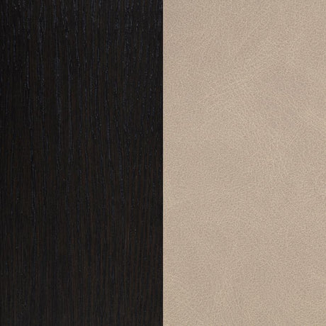 Averill Faux Leather Upholstered Dining Side Chair Tan (Set of 2) - 121292TAN