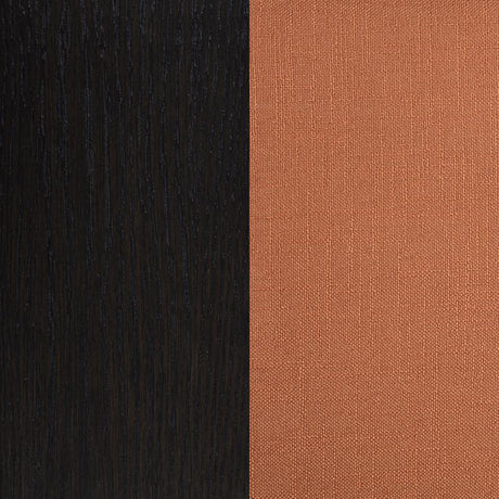 Berning Fabric Upholstered Parson Side Chair Salmon Orange (Set of 2) - 121702SLM