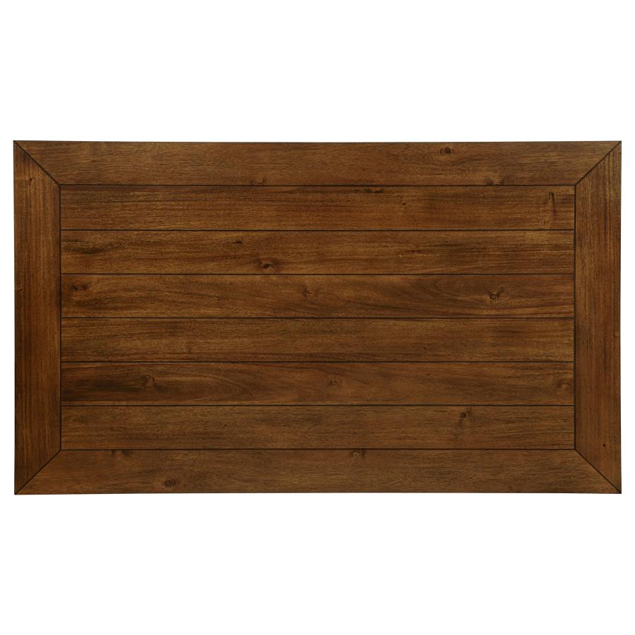 Atwood 5-piece Rectangular Wood Dining Set Warm Brown - 121761-S5