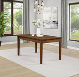 Atwood Rectangular Wood Dining Table Warm Brown - 121761