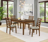 Atwood Rectangular Wood Dining Table Warm Brown - 121761