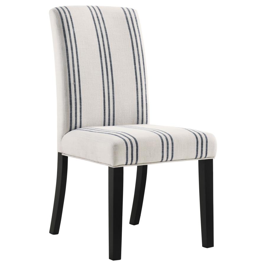 Herran Upholstered Dining Side Chair Beige (Set of 2) - 121782