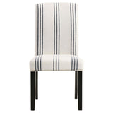 Herran Upholstered Dining Side Chair Beige (Set of 2) - 121782