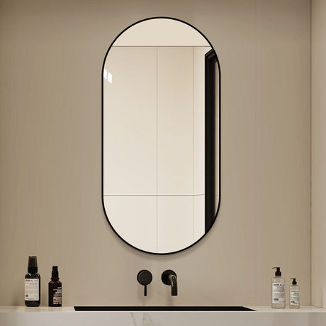 Modern Framed Bathroom Vanity Mirror
