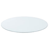 Paxton 5-piece Round Glass Top Counter Height Dining Set Teal Blue - 122178-S5TLB