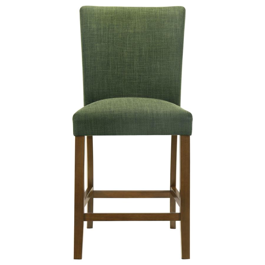 Paxton Upholstered Counter Height Dining Chair Green (Set of 2) - 122179GRN