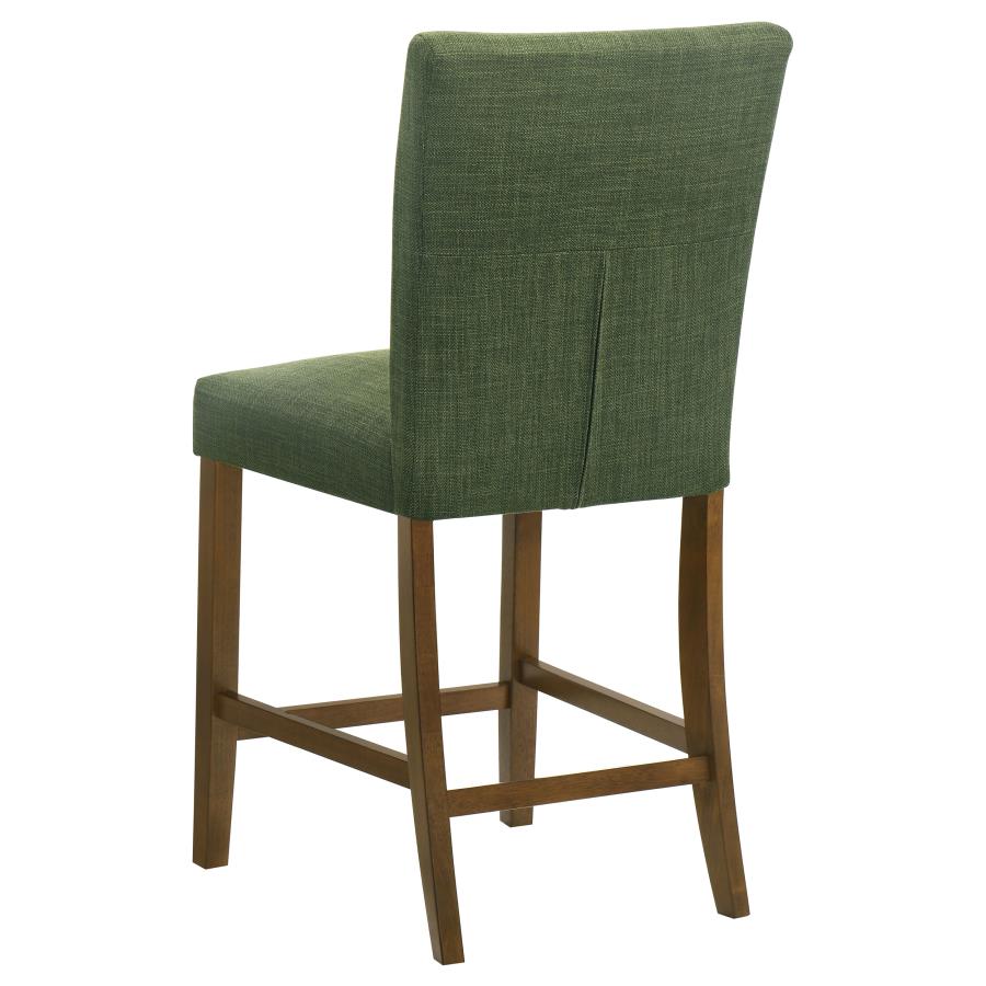 Paxton Upholstered Counter Height Dining Chair Green (Set of 2) - 122179GRN