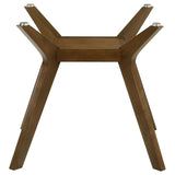 Paxton Square Wood Dining Table Base Brown - 122180