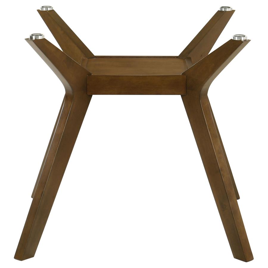 Paxton Square Wood Dining Table Base Brown - 122180