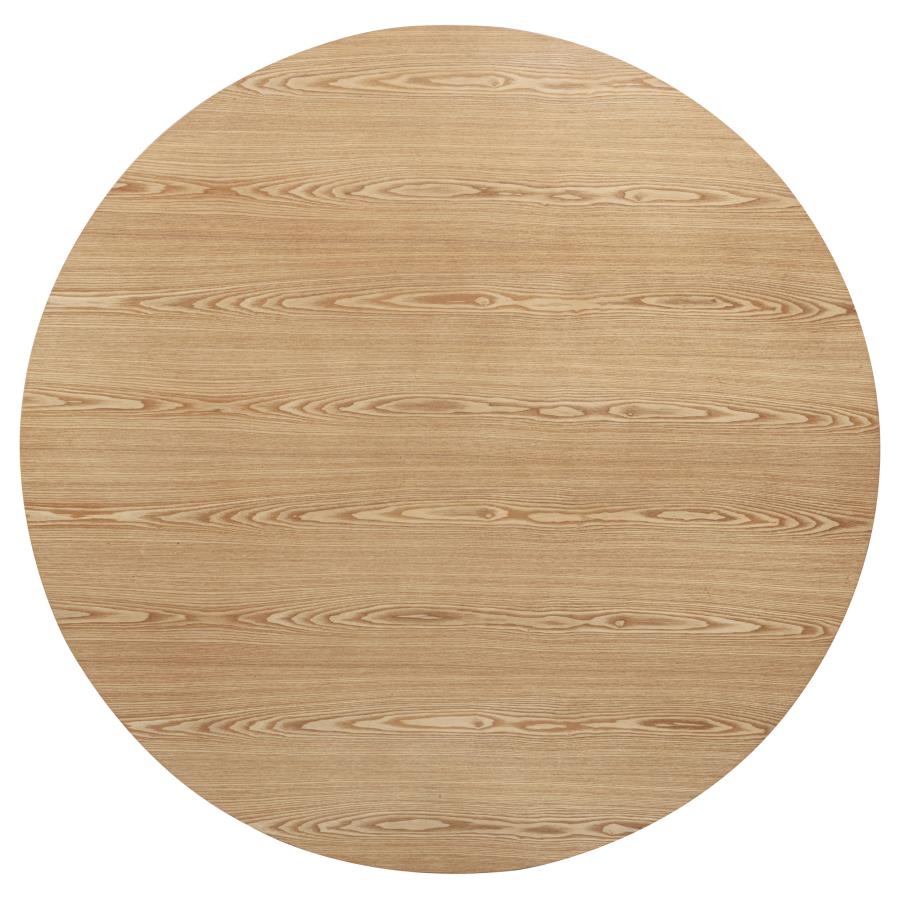 Andrews 48-inch Round Wood Dining Room Table Light Ash - 122500