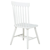 Andrews Windsor Spindle Back Dining Side Chair White (Set of 2) - 122502WHT