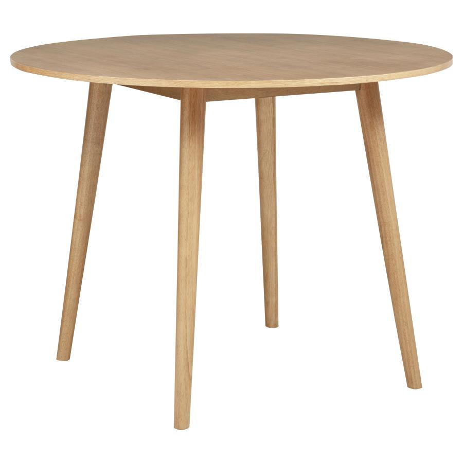 Andrews 5-piece Round Counter Height Dining Set Light Ash - 122508-S5