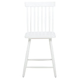 Andrews Windsor Counter Height Dining Side Chair White (Set of 2) - 122509WHT