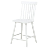 Andrews Windsor Counter Height Dining Side Chair White (Set of 2) - 122509WHT
