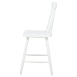 Andrews Windsor Counter Height Dining Side Chair White (Set of 2) - 122509WHT