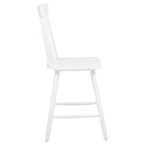 Andrews Windsor Counter Height Dining Side Chair White (Set of 2) - 122509WHT