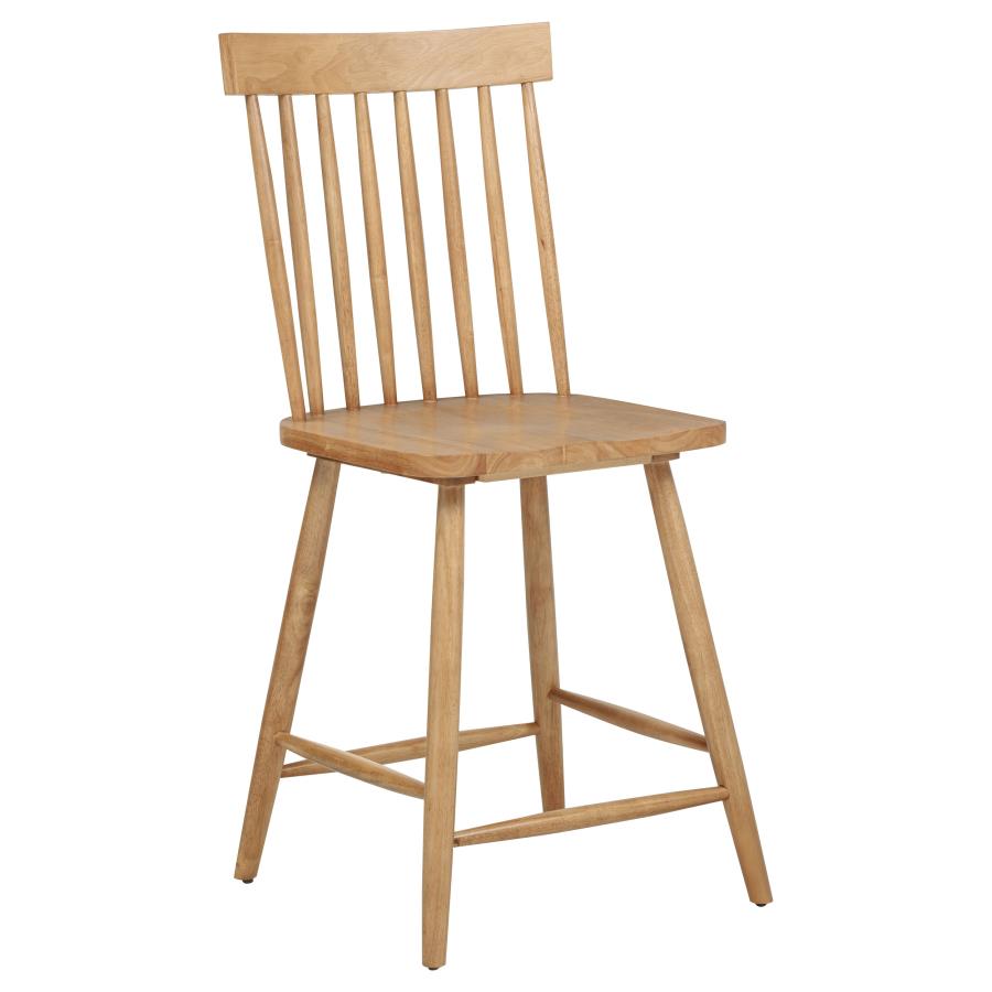 Andrews Windsor Counter Height Dining Side Chair Light Ash (Set of 2) - 122509