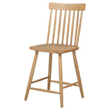 Andrews Windsor Counter Height Dining Side Chair Light Ash (Set of 2) - 122509