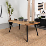 Maverick 70-inch Solid Wood Dining Table Natural Mango - 123041
