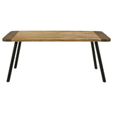 Maverick 70-inch Solid Wood Dining Table Natural Mango - 123041