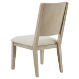 Trofello Cushioned Dining Side Chair White Washed (Set of 2) - 123122