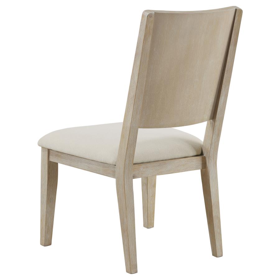 Trofello Cushioned Dining Side Chair White Washed (Set of 2) - 123122