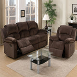 Modern Style Living Room Set With Reclining