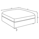 Duncan - Square Upholstered Ottoman