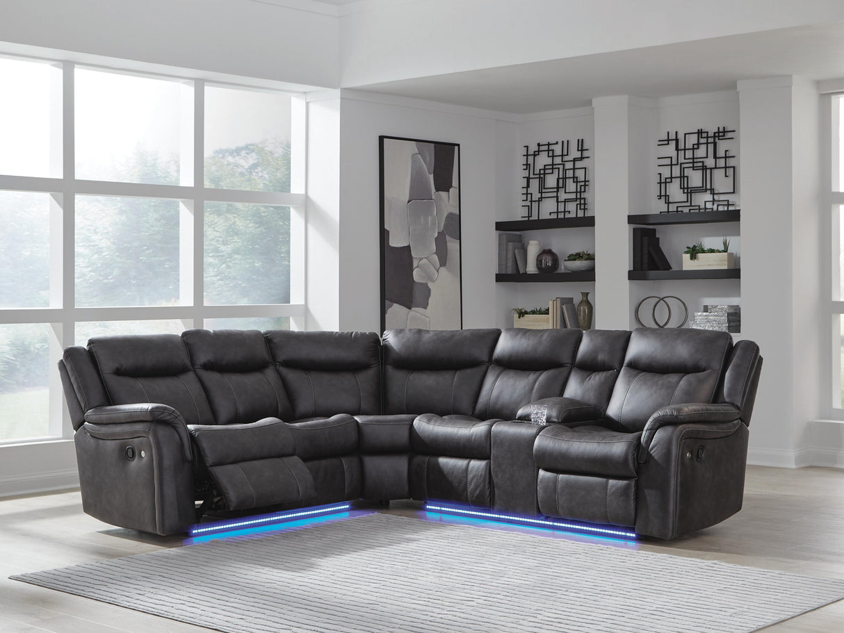 Sultan Meadow 2-Piece Reclining Sectional - PC13001S1