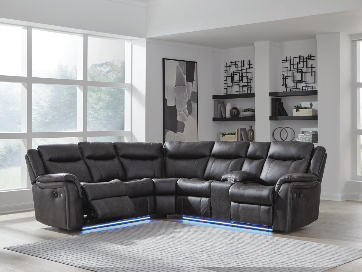 Sultan Meadow 2-Piece Reclining Sectional - PC13001S1