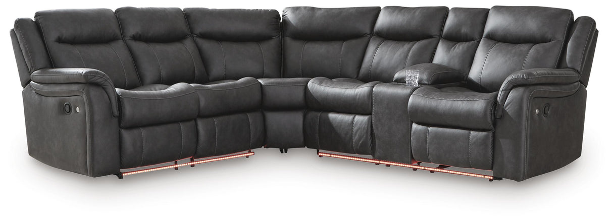 Sultan Meadow 2-Piece Reclining Sectional - PC13001S1
